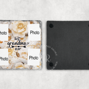 Personalised Best Grandma Ever Photo Coaster