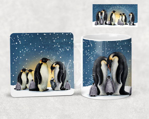 Personalised Christmas Mug and Coaster Sets - Image 3
