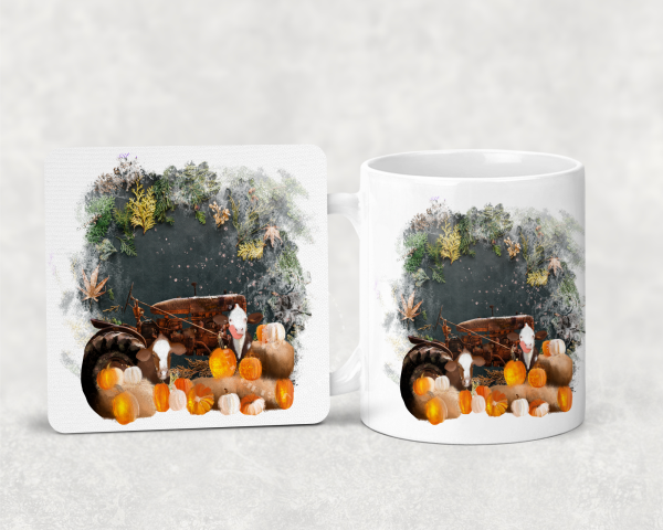 Personalised Halloween Mug and Coaster Sets - Image 2