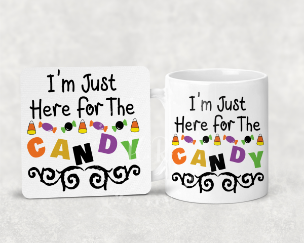 Personalised Halloween Mug and Coaster Sets - Image 3