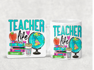 Teacher Personalised Mug and Coaster Sets