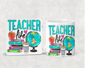 Teacher Personalised Mug and Coaster Sets