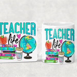 Teacher Personalised Mug and Coaster Sets