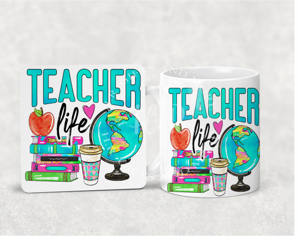 Teacher Personalised Mug and Coaster Sets