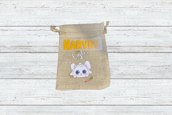 Personalised Easter Gift Drawstring Bag - Image 4