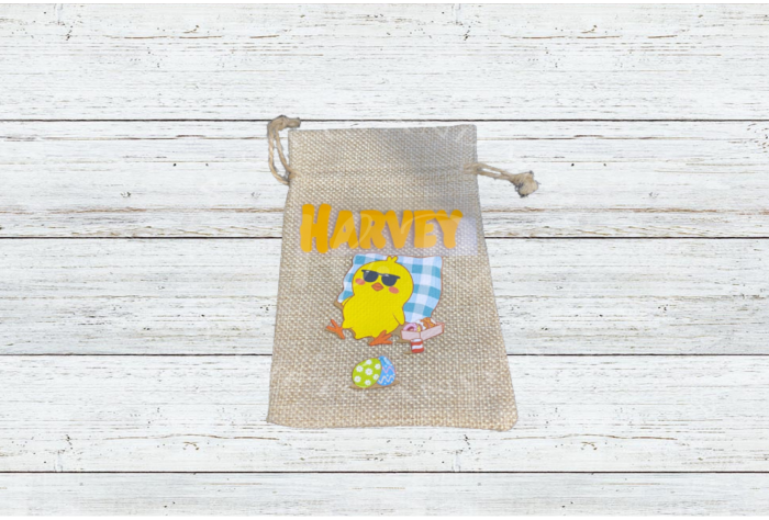 Personalised Easter Gift Drawstring Bag - Image 5