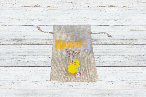 Personalised Easter Gift Drawstring Bag - Image 7