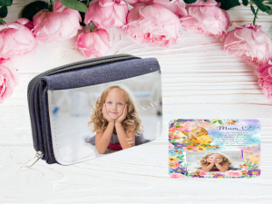 Personalised Photo Purse and Aluminium Photo For Mum