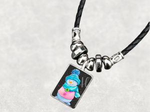 Snowman Robe Necklace