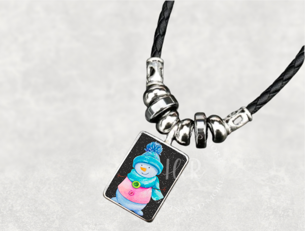 Snowman Robe Necklace