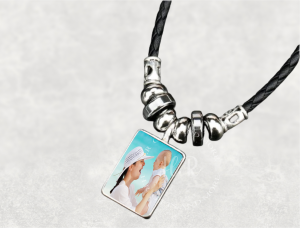 Personalised Photo Robe Beaded Necklace