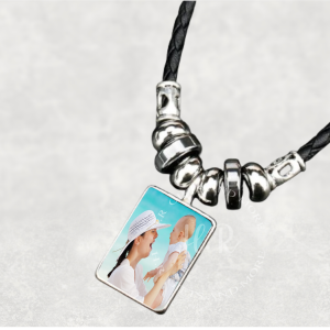Personalised Photo Robe Beaded Necklace