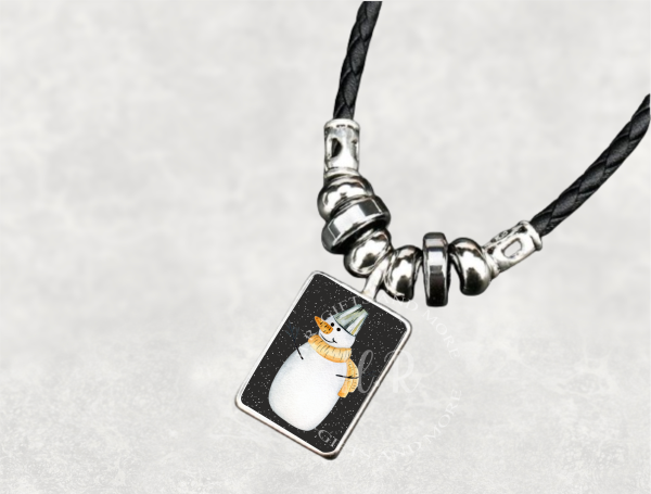 Snowman Robe Necklace - Image 2