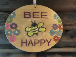 Home Accessories Bee Happy Flower Hanger