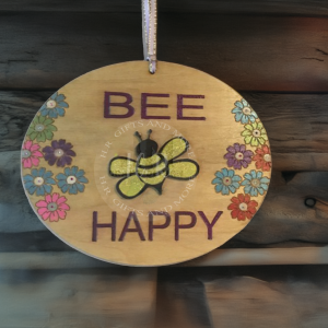 Bee Happy Flower Hanger