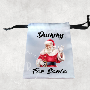 Personalised Christmas Santa Dummy Bag