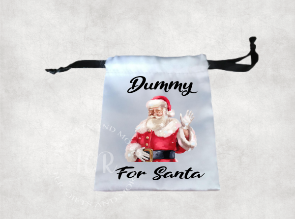 Personalised Christmas Santa Dummy Bag
