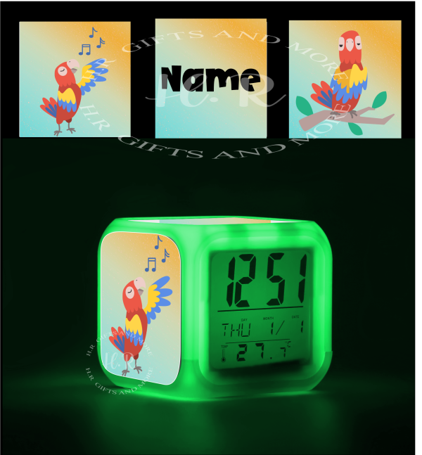 Personalised Children's Colour Changing Alarm Clock - Image 3