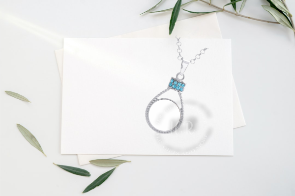 Personalised Photo Button Pendant - Image 4