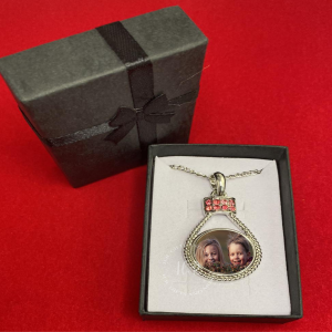 Personalised Photo Button Pendant