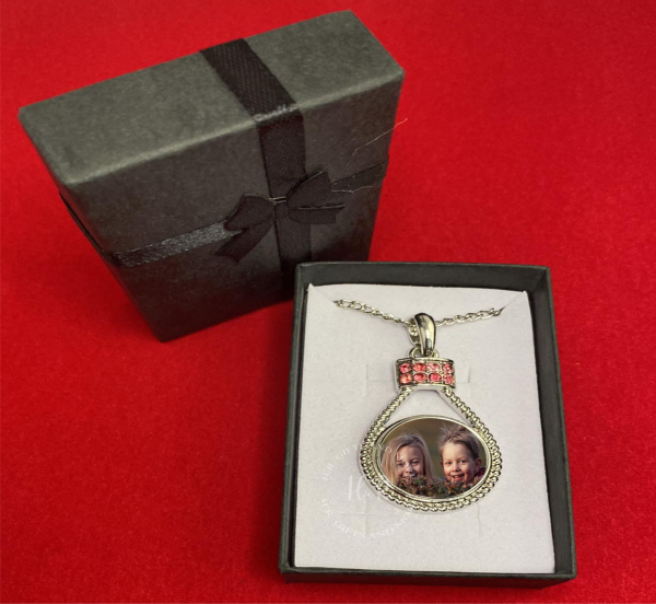 Personalised Photo Button Pendant