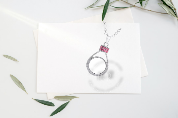 Personalised Photo Button Pendant - Image 5
