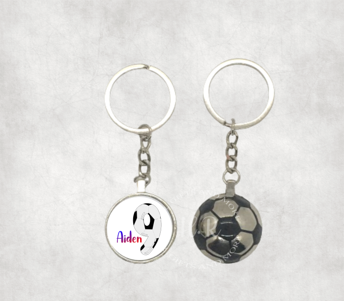 Personalised Football Key Ring - Image 3