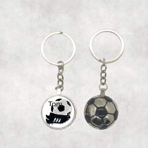 Personalised Football Key Ring
