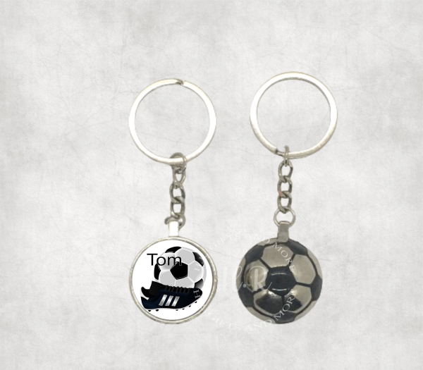 Personalised Football Key Ring