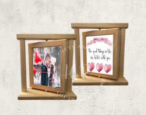 Personalised The Good Things in Life Are Better With You Photo Bamboo Frame