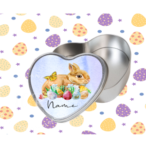 Personalised Easter Bunny Treat Tin