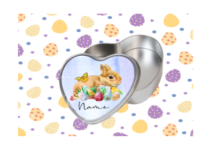 Personalised Easter Bunny Treat Tin