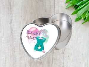 Home Accessories Wax Melts Heart Tin