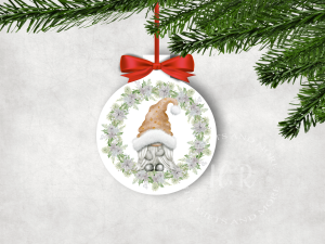 Gnome Christmas Bauble