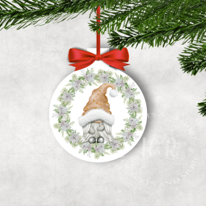 Gnome Christmas Bauble