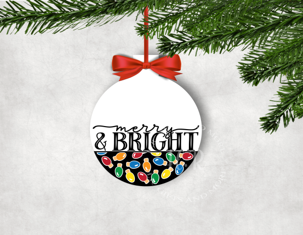 Merry and Bright Bauble