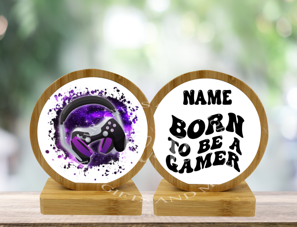 Personalised Born To Be a Gamer Frame
