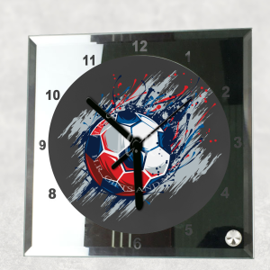 Personalised Football Square Clock