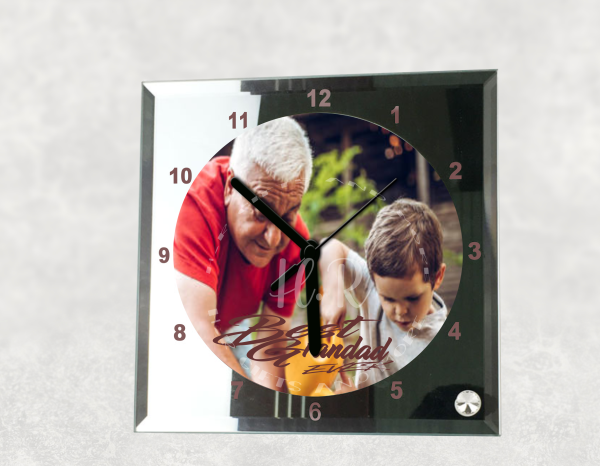 Best Grandad Ever Desktop Photo Clock
