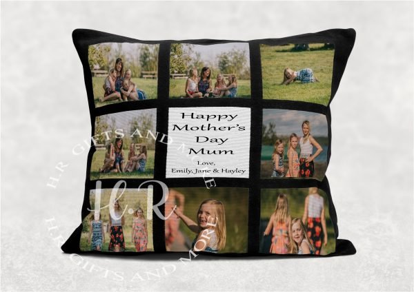 Personalised Mother's Day Photo Square Cushion