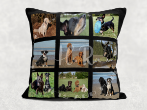 Home Accessories "Furry Friends Forever" Personalised Pet Photo Cushion