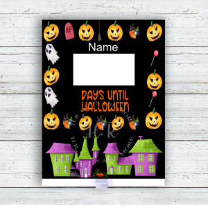 Personalised Halloween Countdown
