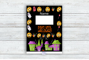 Personalised Halloween Countdown