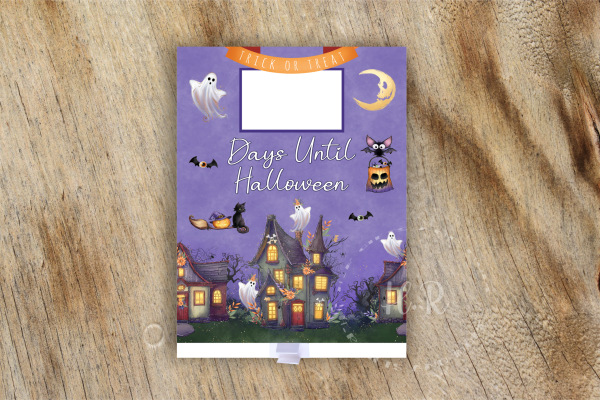 Personalised Spooky Halloween Countdown