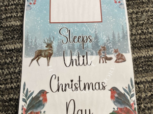 Personalised Christmas Countdown Till Christmas Day