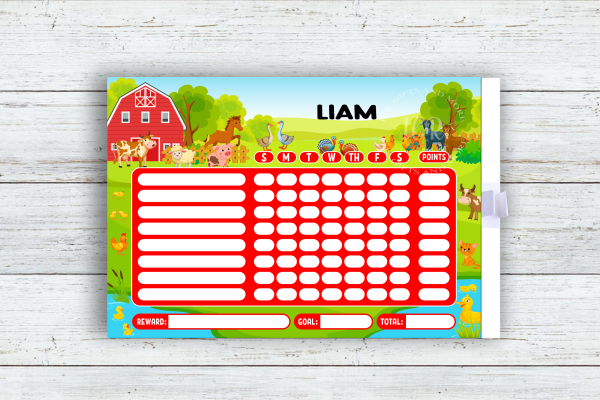 Personalised Chore Charts Boys and Girls - Image 2