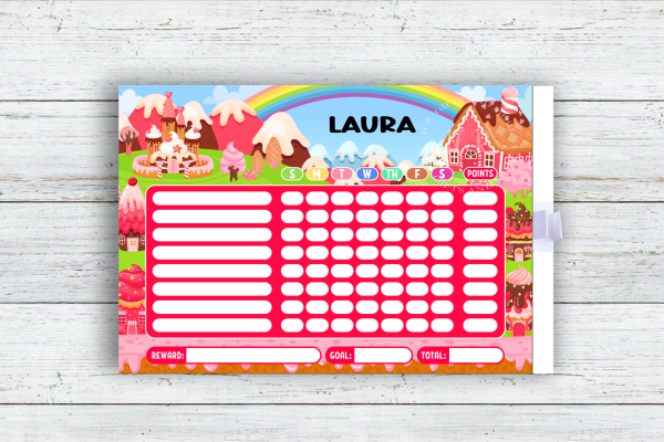 Personalised Chore Charts Boys and Girls - Image 3