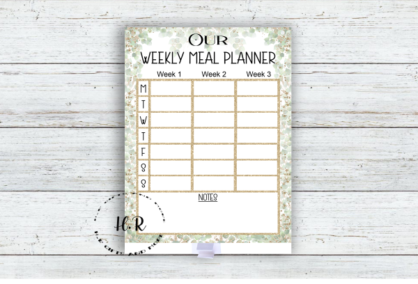 Personalised Weekly Meal Planner - Image 2