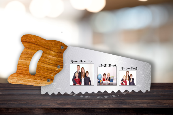 Personalised You Are The Best Dad We Ever Saw Photo Sign