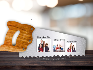 Personalised You Are The Best Dad We Ever Saw Photo Sign